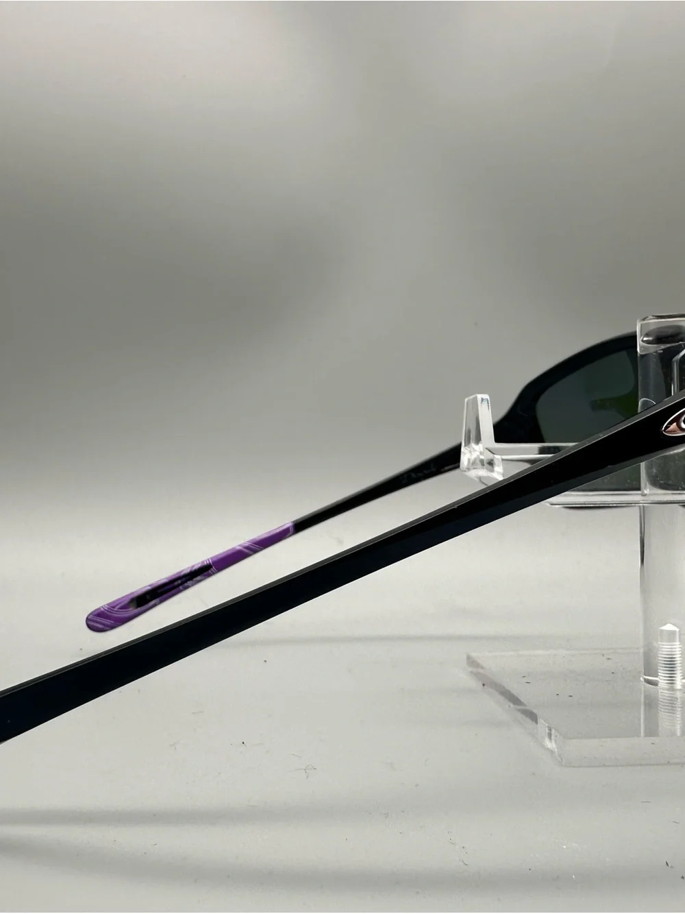 Oakley Dispute Sunglasses Black Blue Purple Mirror Lens OO9233-12 60 15 122